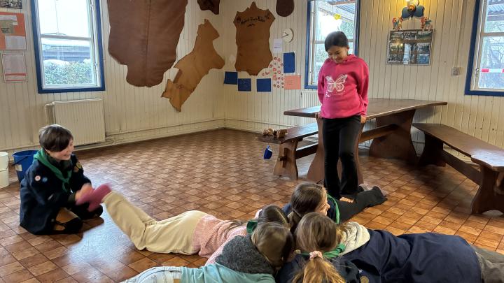 Gulerodsleg i hytten